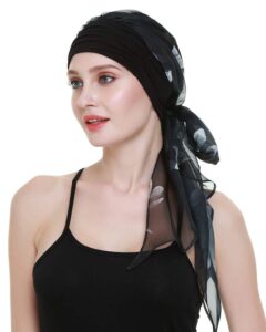 chemo caps for women light weight cancer scarf feminine head cover for long hair girls