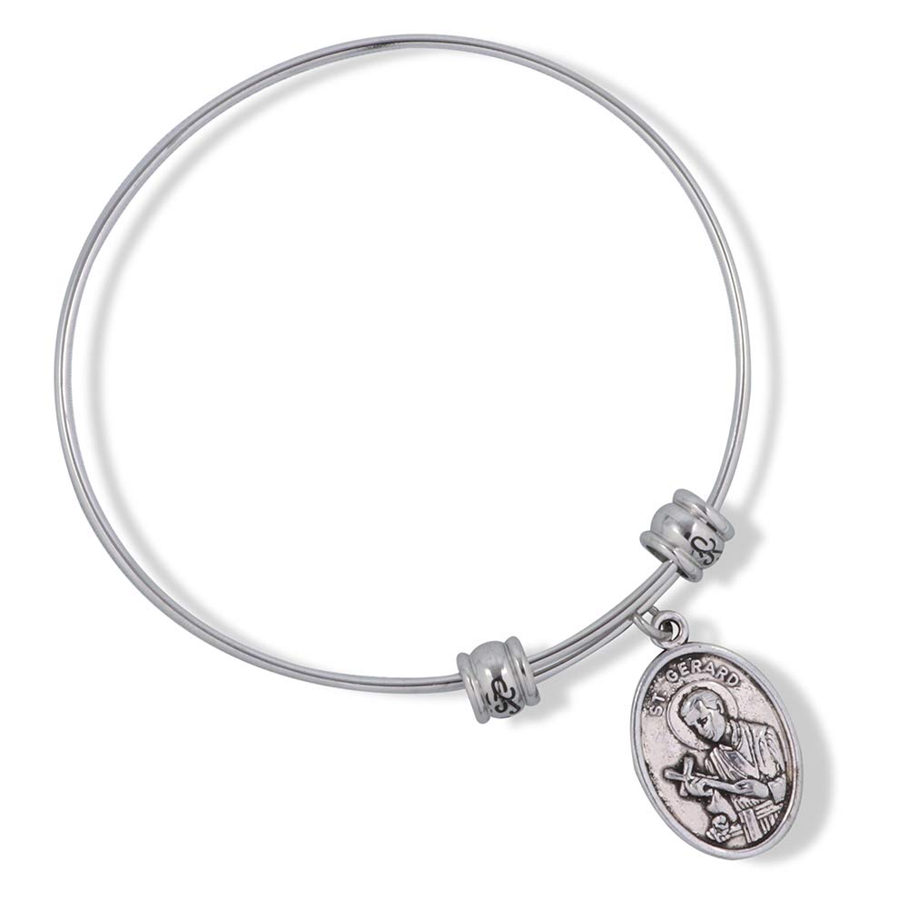 St Gerard Bracelet - Fertility Bracelet Gifts for Women or A Saint Gerard Medal Patron Saint of Fertility Great to Accompany Fertility Tea and Fertility Supplements for Women San Gerardo