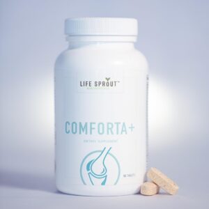 Comforta + with Glucosamine, Green Lipped Sea Mussel and B-12 for Improved Joint Health and Increased Mobility - 90 Softgel Capsules