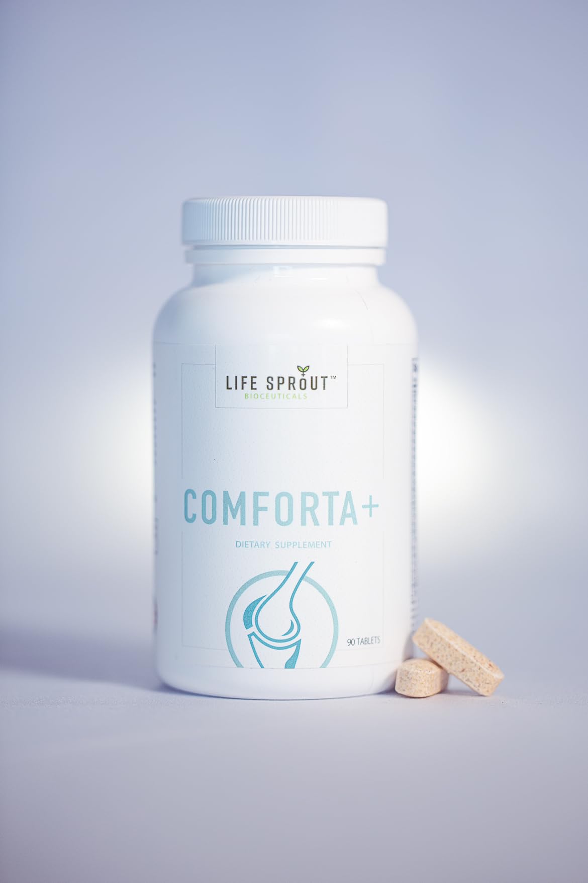 Comforta + with Glucosamine, Green Lipped Sea Mussel and B-12 for Improved Joint Health and Increased Mobility - 90 Softgel Capsules