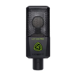 Lewitt LCT-240-PRO Compact Condenser Microphone, Black (Renewed)