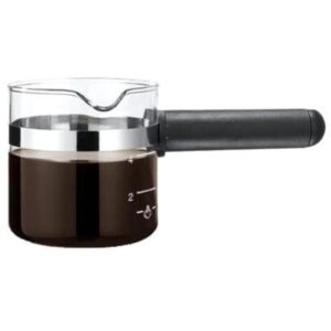 universal 4 cup espresso carafe in black