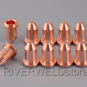 RIVERWELD 177876 Plasma Tip Nozzle 50Amp Fit Miller ICE-50C Plasma Cutter Torch 10pk