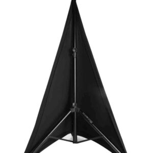 On-Stage SSA100 Speaker/Lighting Stand Skirt, 2-Pieces (Black)