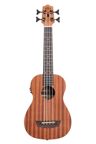 Kala Brand Music Co., 4-String Ukulele, Natural, Ubass WNDR-FS