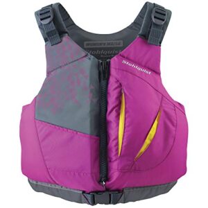 stohlquist women's escape lifejacket, violet medium/large