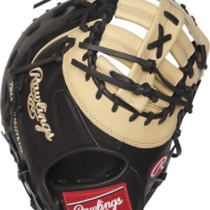 Rawlings | HEART OF THE HIDE Baseball First Base Glove | Traditional Break-In | 13" | Single Post - Double I Bar Web | Right Hand Throw