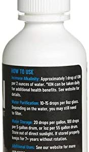 Ion Alkaline Water Drops PH Booster & Water Treatment Drops | All Natural Ingredients