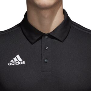 adidas Men's Condivo 18 Polo, Black/White Small