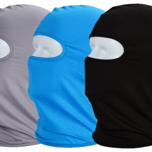 MAYOUTH Balaclava Ski Face Mask for Men Sun Uv Protection Windproof Neck Gaiter Face Cover Face Mask under Motorcycle Helmet Cycling Outdoor Sports 3-pack