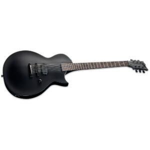 ESP LTD EC-Black Metal Electric Guitar, Black Satin