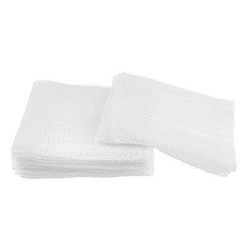 Dealmed 4" x 4" Surgical Sponges, 8-Ply, Non-Woven Absorbent Gauze Sponges for Wound Care, First Aid Kits and Medical Facilities, 200 Count (Pack of 1)