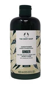 the body shop ginger scalp care conditioner, 13.5 fl oz (vegan)