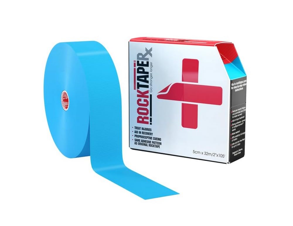 RockTape, Electric Blue, 2" x 105' (5cm x 32m)