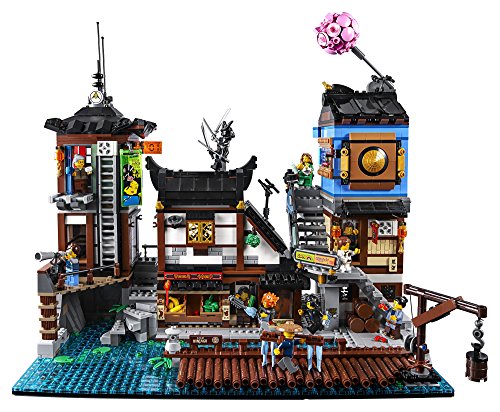 THE LEGO NINJAGO MOVIE NINJAGO City Docks 70657 Building Kit (3553 Pieces)