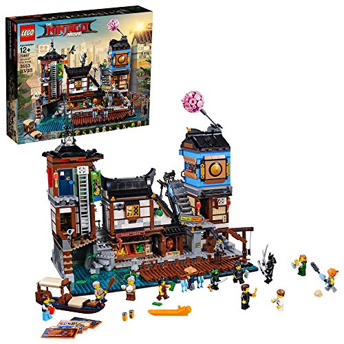 THE LEGO NINJAGO MOVIE NINJAGO City Docks 70657 Building Kit (3553 Pieces)