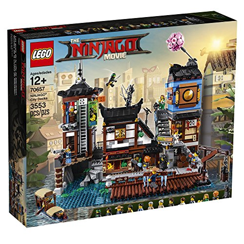 THE LEGO NINJAGO MOVIE NINJAGO City Docks 70657 Building Kit (3553 Pieces)