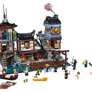 THE LEGO NINJAGO MOVIE NINJAGO City Docks 70657 Building Kit (3553 Pieces)