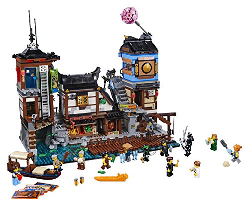 THE LEGO NINJAGO MOVIE NINJAGO City Docks 70657 Building Kit (3553 Pieces)