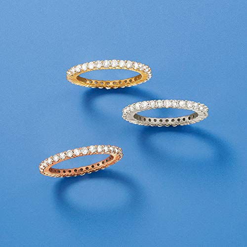 Ross-Simons 1.00 ct. t.w. Diamond Eternity Band in 14kt Yellow Gold. Size 6