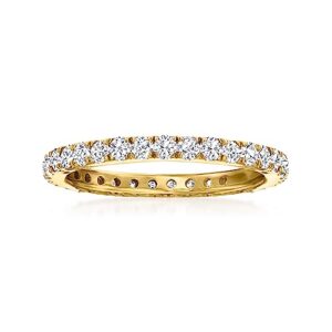 Ross-Simons 1.00 ct. t.w. Diamond Eternity Band in 14kt Yellow Gold. Size 6