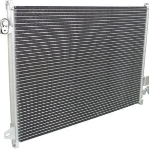 Kool-Vue A/C Condenser Compatible with 2005-2009 Ford Mustang, 5.4L 4.0L 4.6L Engine Aluminum Core DPI-3362 FO3030200