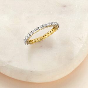 Ross-Simons 1.00 ct. t.w. Diamond Eternity Band in 14kt Yellow Gold. Size 7