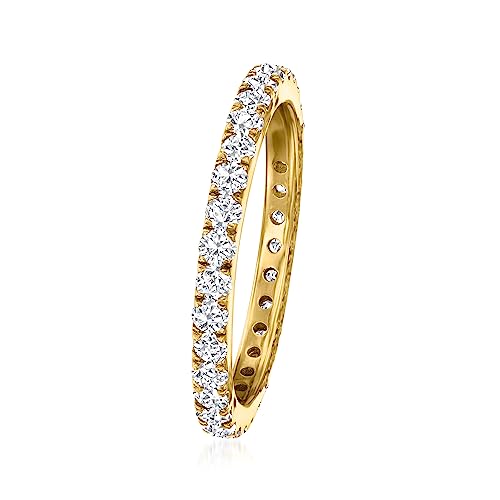 Ross-Simons 1.00 ct. t.w. Diamond Eternity Band in 14kt Yellow Gold. Size 7