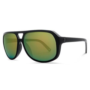 Electric Visual Stacker Matte Black/OHM+Polarized Bronze Green Sunglasses