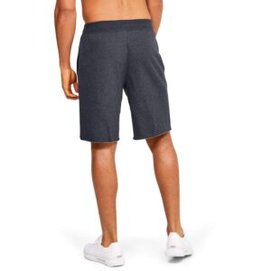 Under Armour Men's Hustle Fleece Short Black | White Small