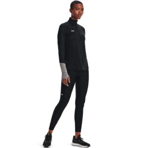 Under Armour Womens 1/2 Zip Pullover, Black, Small