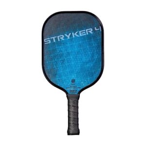 onix composite stryker 4 pickleball every level oversized paddle shape– blue