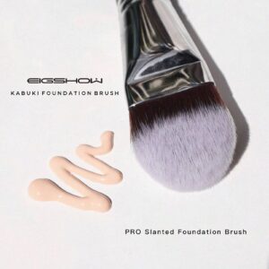 Foundation Brush, EIGSHOW Pro Slanted Brushes Angled Bristle Mask Kabuki Brush Perfect for Powder Liquid Cream Buffing Blending Face Makeup Brush-F625