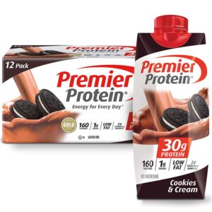 Premier Protein High-Protein Shake, Cookies & Cream, 132 Fl. Ounce .,, 132 Ounce ()