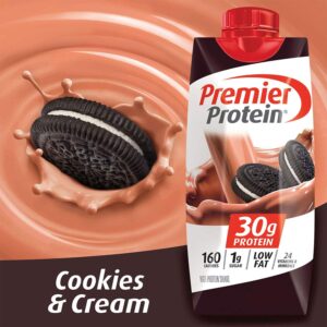 Premier Protein High-Protein Shake, Cookies & Cream, 132 Fl. Ounce .,, 132 Ounce ()