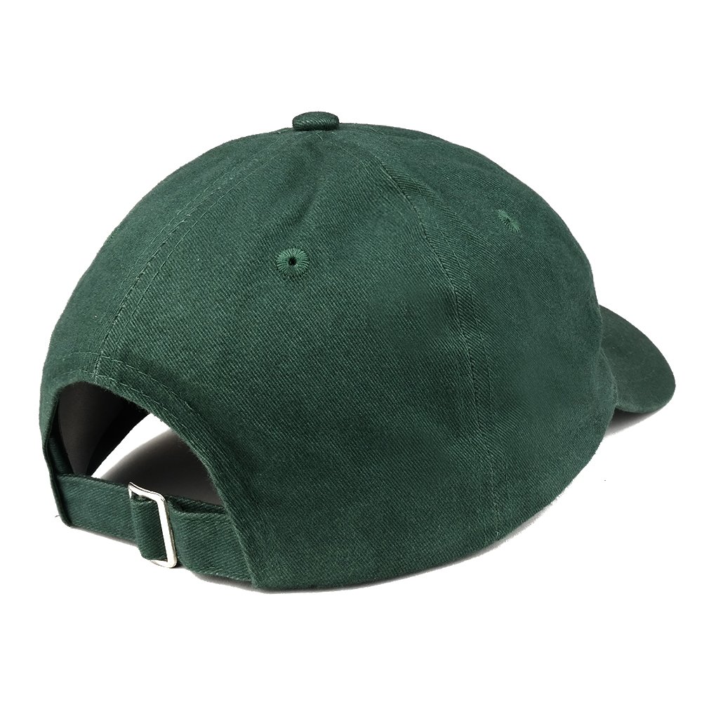 Trendy Apparel Shop Limited Edition 1949 Embroidered Birthday Gift Brushed Cotton Cap - Hunter