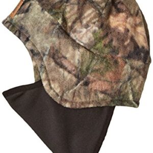 Carhartt Men's Camo Fleece 2-in-1 Hat, Mossy Oak Break Up Country, OFA