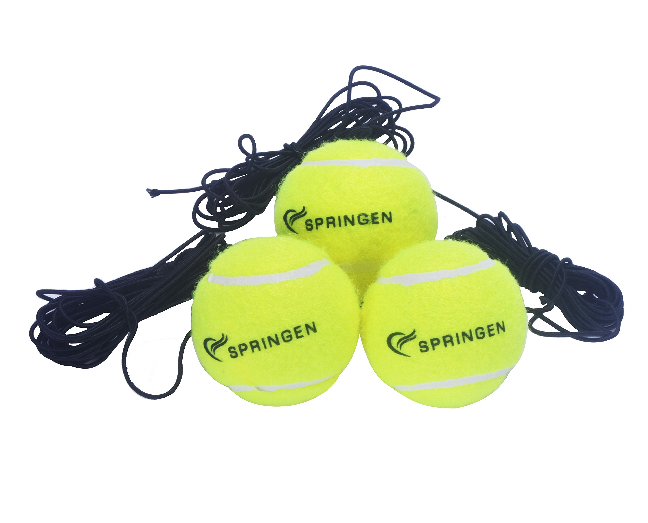 Springen 3 Pack Tennis Balls with Practice Training Sport