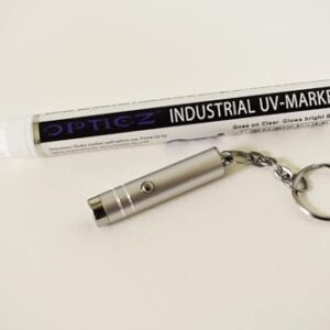 Opticz Blacklight Reactive Invisible Blue Ink Industrial UV Marker with UV Light