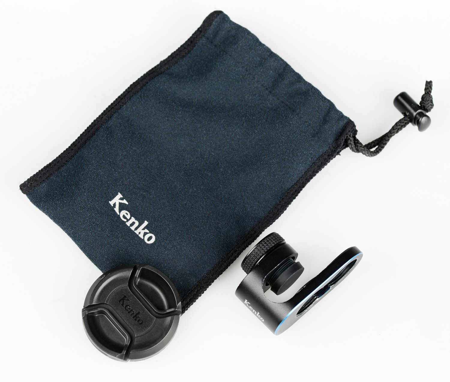 Kenko Real Pro KE-RP065WM Clip Wide 0.65x and Macro Lens for Smartphone/Tablet/Notebook Black