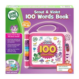 LeapFrog Scout and Violet 100 Words Book , Purple