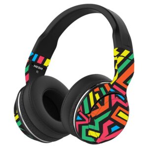 MightySkins Skin Compatible with Skullcandy Hesh 2 Wireless Headphones - Hyper | Protective, Durable, and Unique Vinyl Decal wrap Cover | Easy to Apply, Remove, and Change Styles | Made in The USA