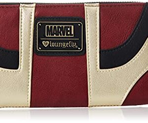 Loungefly x Marvel Iron Man Cosplay Wallet (Red/Gold, One Size)