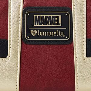 Loungefly x Marvel Iron Man Cosplay Wallet (Red/Gold, One Size)