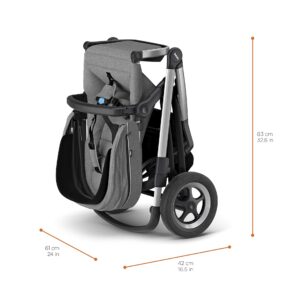 Thule Sleek City Stroller, Grey Melange