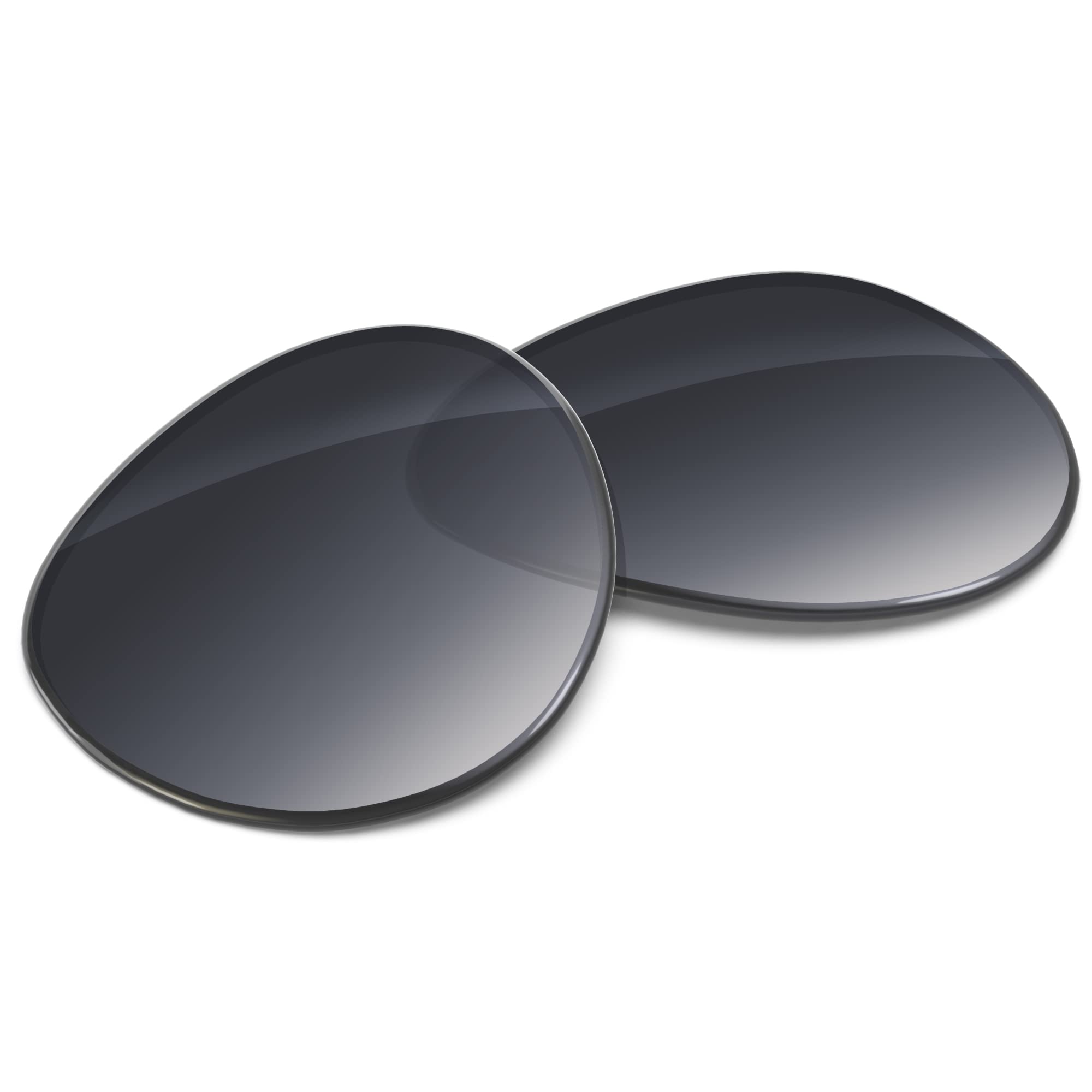 Tintart Performance Replacement Lenses Compatible with Oakley Dispatch 2 OO9150 - Grey Gradient