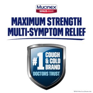 Mucinex Sinus-Max Max Strength Severe Congestion & Pain Liquid Gels, 16ct