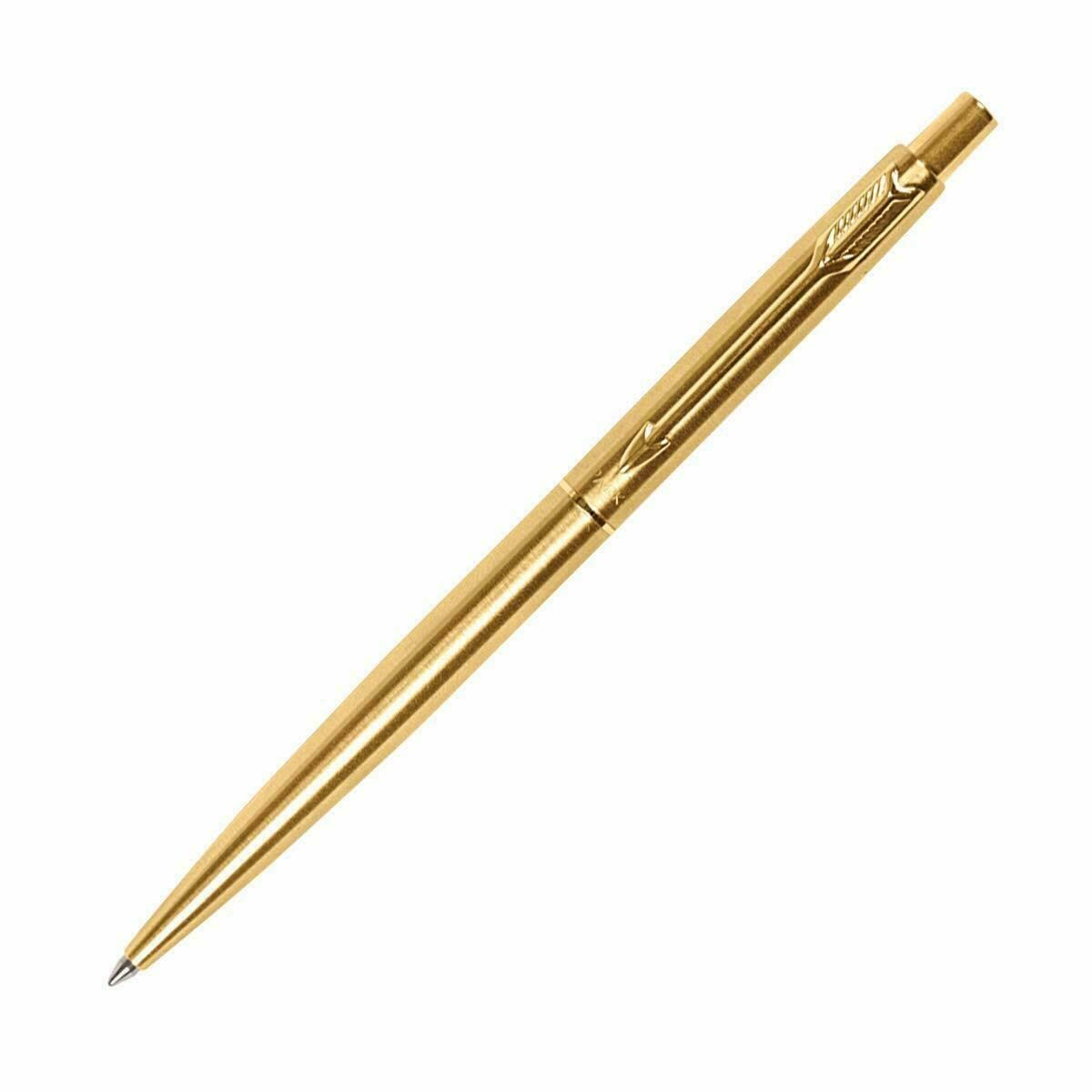 Parker Classic Gold GT Ball Pen, Black Ink, Medium Point, Gold Plated Body