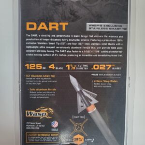 Dart 125 gr. by Wasp Archery