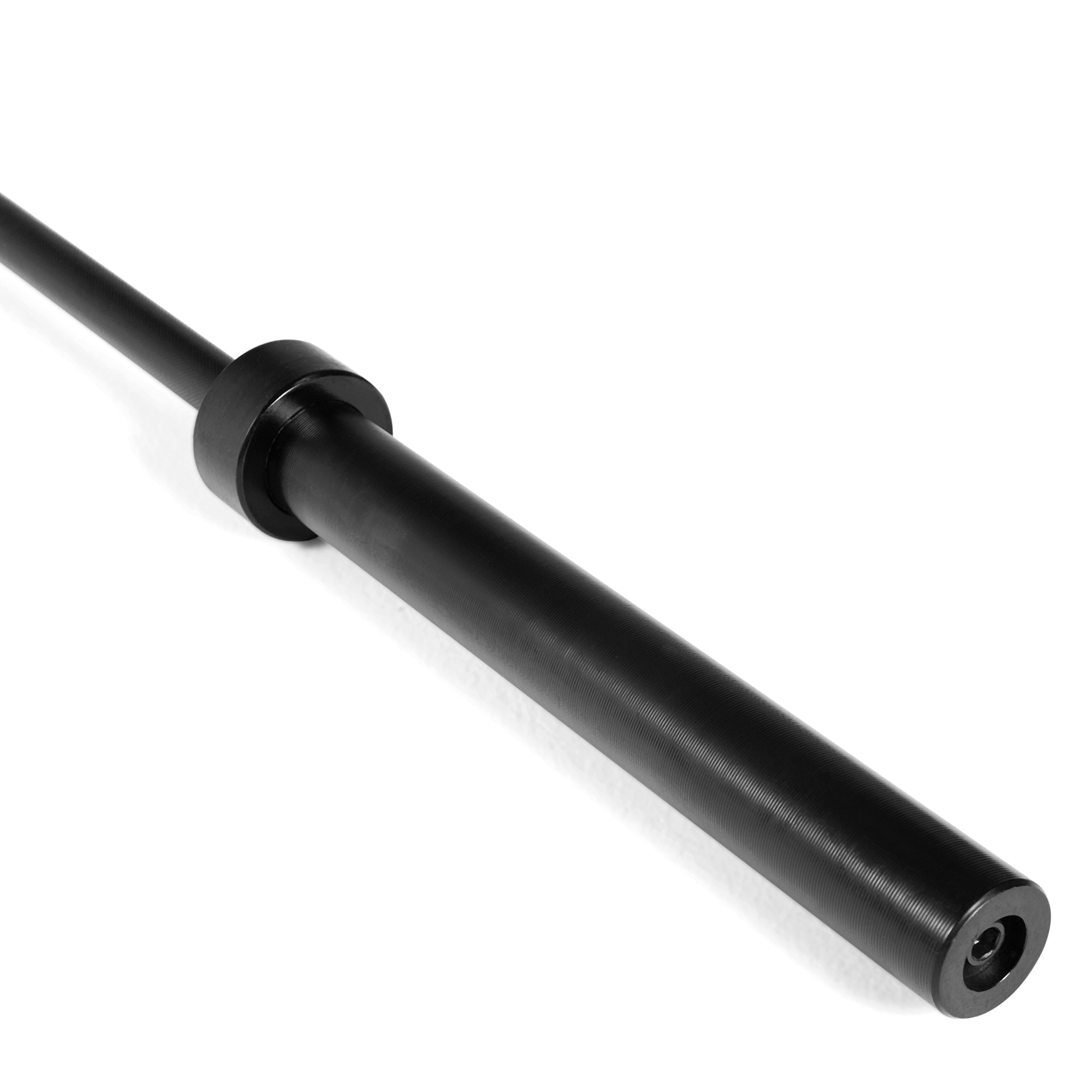 CAP Barbell ECO 7 ft. Olympic Bar, 30mm Grip Diameter, Bronze Bushings, Black